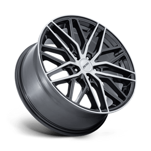 Petrol PE004 P3E Gloss Gunmetal Brs-mach Face 18x8 +40 5x120mm 74.1mm