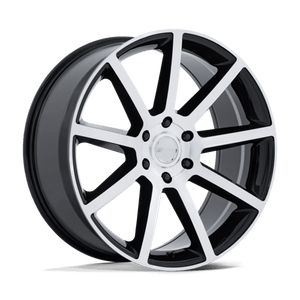 Petrol PE007 P6E Gloss Black W/ Machined Face 22x9.5 +30 6x135mm 87.1mm - Wheelwiz