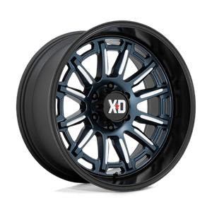 XD Series XD865 PHOENIX Metallic Blue Milled W/ Blk Lp 20x9 +18 6x135mm 87.1mm