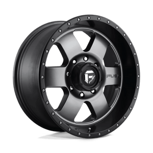 Fuel Offroad D619 PODIUM Matte Gunmetal Black Bead Ring 20x9 +1 8x165.1mm 125.1mm - Wheelwiz