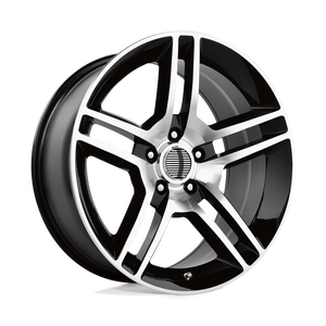 OE Creations PR101 Gloss Black Machined 18x10 +45 5x114.3mm 70.7mm - WheelWiz