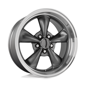 OE Creations PR106 Anthracite Machined 18x10 +24 5x114.3mm 70.7mm - WheelWiz