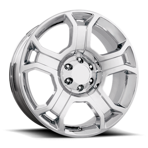 OE Creations PR127 Chrome 22x9 +44 6x135mm 87.1mm - WheelWiz