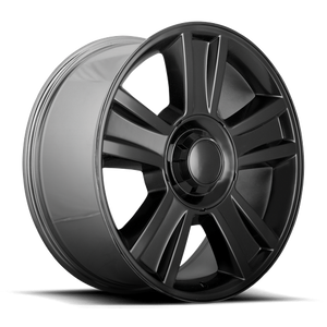 OE Creations PR143 Gloss Black 20x8.5 +31 6x139.7mm 78.1mm - WheelWiz