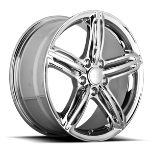 OE Creations PR145 Chrome 19x8.5 +32 5x112mm 57.1mm - WheelWiz