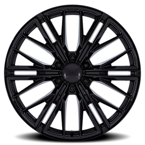 OE Creations PR227 Gloss Black 24x10 +24 6x139.7mm 78.1mm