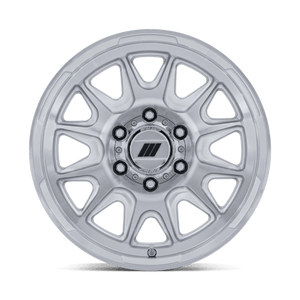 Pro Comp Alloys PA200 PULSE Gloss Silver W/ Machined Face 17x8.5 0 6x114.3mm 66.1mm