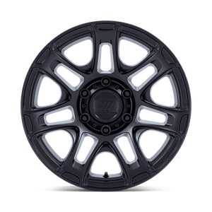 Pro Comp Alloys PA204 ROUGHNECK Matte Black 17x8 +20 6x139.7mm 106.1mm