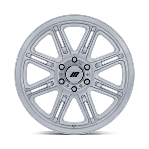 Pro Comp Alloys PA206 SNARE Gloss Silver W/ Machined Face 17x8 0 5x127mm 71.5mm