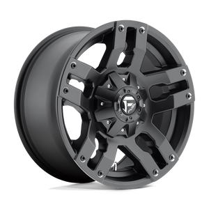 Fuel Offroad D515 PUMP Matte Black 18x9 +01 8x165.1mm 125.1mm - WheelWiz