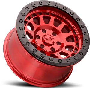 Black Rhino PRIMM BEADLOCK Candy Red W/ Black Ring 17x8.5 -38 8x165.1mm 125.1mm - Wheelwiz