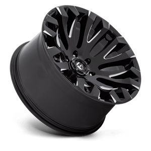 Fuel Offroad D828 QUAKE Gloss Black Milled 18x9 +1 5x127mm 71.5mm - Wheelwiz