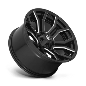 Fuel Offroad D711 RAGE Gloss Black Milled 20x10 -18 6x135|6x139.7mm 106.1mm - Wheelwiz