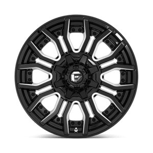 Fuel Offroad D711 RAGE Gloss Black Milled 20x10 -18 8x165.1mm 125.1mm - Wheelwiz