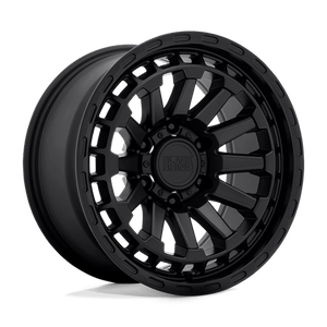 Black Rhino RAID Matte Black 17x8.5 +18 6x114.3mm 76.1mm - Wheelwiz