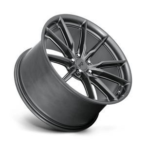 Niche M239 RAINIER Matte Anthracite 22x10.5 +30 5x112mm 66.6mm - Wheelwiz