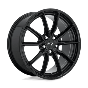 Niche M240 RAINIER Gloss Black 19x8.5 +42 5x112mm 66.6mm - Wheelwiz