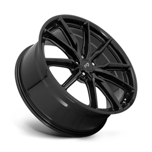 Niche M240 RAINIER Gloss Black 22x9 +38 5x120mm 74.1mm - Wheelwiz