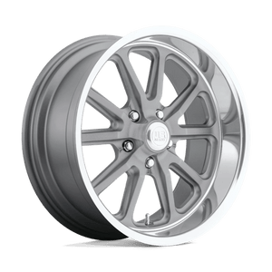 US MAG U111 RAMBLER Matte Gun Metal Machined 20x10 +35 5x120mm 72.6mm - WheelWiz