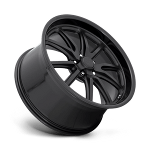 US MAG U123 RAMBLER Gloss Black Matte Black 18x8 +1 5x120.65mm 72.6mm - Wheelwiz