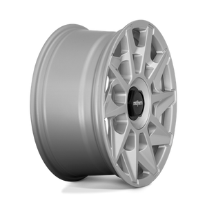 Rotiform R124 CVT Gloss Silver 19x8.5 +35 5x100|5x112mm 66.6mm - Wheelwiz