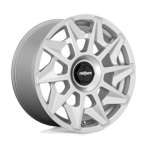 Rotiform R124 CVT Gloss Silver 19x8.5 +35 5x100|5x112mm 66.6mm - Wheelwiz