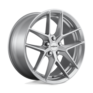 Rotiform R133 FLG Gloss Silver 18x8.5 +45 5x112mm 66.6mm