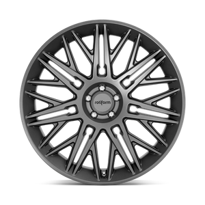 Rotiform R163 JDR Matte Anthracite 22x10 +30 6x135mm 87.1mm