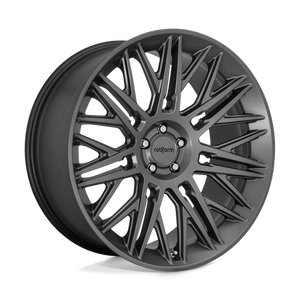 Rotiform R163 JDR Matte Anthracite 22x10 +30 6x135mm 87.1mm