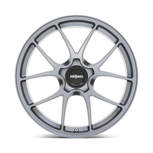 Rotiform R901 LTN Satin Titanium 20x10.5 +45 5x114.3mm 72.6mm - Wheelwiz
