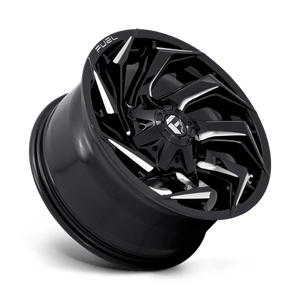Fuel Offroad D753 REACTION Gloss Black Milled 18x9 +1 6x135|6x139.7mm 106.1mm - Wheelwiz