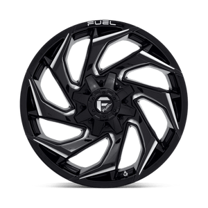 Fuel Offroad D753 REACTION Gloss Black Milled 20x9 +20 8x170mm 125.1mm - Wheelwiz