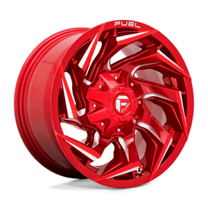 Fuel Offroad D754 REACTION Candy Red Milled 17x9 +1 5x114.3|5x127mm 78.1mm - Wheelwiz