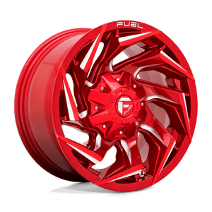 Fuel Offroad D754 REACTION Candy Red Milled 15x8 -18 5x114.3|5x120.65mm 72.6mm - Wheelwiz