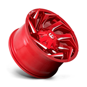 Fuel Offroad D754 REACTION Candy Red Milled 15x8 -18 5x114.3|5x120.65mm 72.6mm - Wheelwiz