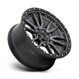 Fuel Offroad D680 REBEL Matte Gunmetal Black Bead Ring 20x9 +20 6x135mm 87.1mm - Wheelwiz