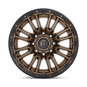 Fuel Offroad D681 REBEL Matte Bronze Black Bead Ring 20x10 -18 8x180mm 124.2mm - Wheelwiz
