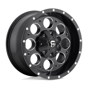 Fuel Offroad D525 REVOLVER Matte Black Milled 20x10 -24 8x170mm 125.1mm - WheelWiz