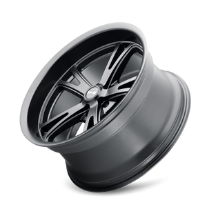 Ridler 606 Matte black 20x9 +35 5x120mm 72.62mm - Wheelwiz