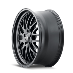 Ridler 607 Matte black 22x9 +20 5x115mm 72.62mm - Wheelwiz