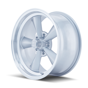 Ridler 675 Satin silver machined 17x9.5 -5 5x114.3mm 83.82mm - WheelWiz
