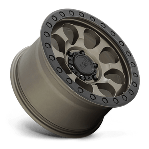 Black Rhino RIOT Matte Bronze W/ Blk Rg & Bolts 17x9 +12 6x139.7mm 112.1mm - Wheelwiz