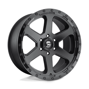 Fuel Offroad D589 RIPPER Matte Black Gloss Black Lip 20x10 -18 6x139.7mm 108mm - WheelWiz
