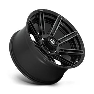 Fuel Offroad D708 ROGUE Gloss Mach Double Dark Tint 20x10 -18 6x139.7mm 106.1mm - Wheelwiz