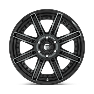 Fuel Offroad D708 ROGUE Gloss Mach Double Dark Tint 20x10 -18 6x139.7mm 106.1mm - Wheelwiz