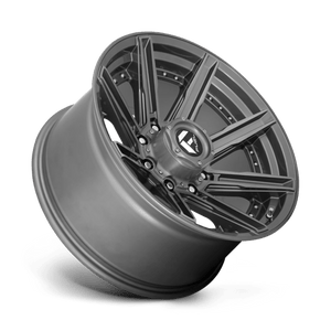 Fuel Offroad D710 ROGUE PLATINUM Brushed Gun Metal Tinted Clear 20x10 -18 8x180mm 124.2mm - Wheelwiz