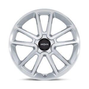 Rotiform R192 BTL Gloss Silver W/ Machined Face 21x10.5 +38 5x112mm 66.6mm - Wheelwiz