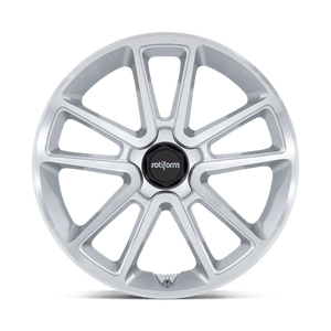 Rotiform R192 BTL Gloss Silver W/ Machined Face 21x10.5 +38 5x112mm 66.6mm - Wheelwiz