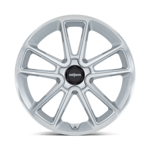Rotiform R192 BTL Gloss Silver W/ Machined Face 21x10.5 +45 5x114.3mm 72.6mm - Wheelwiz