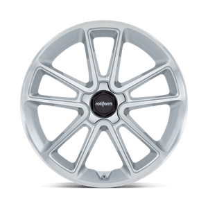Rotiform R192 BTL Gloss Silver W/ Machined Face 22x10 +60 5x130mm 71.5mm - Wheelwiz